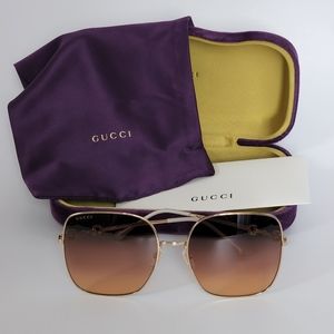 GUCCI Square Oversized Sunglasses